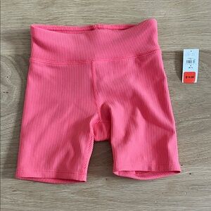 NWT GAP Coral Ribbed Shorts